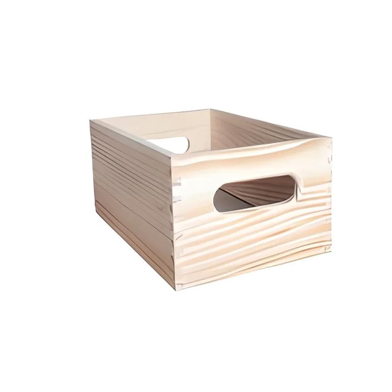 Caja Pino Apilable 30 cm · Aranaz