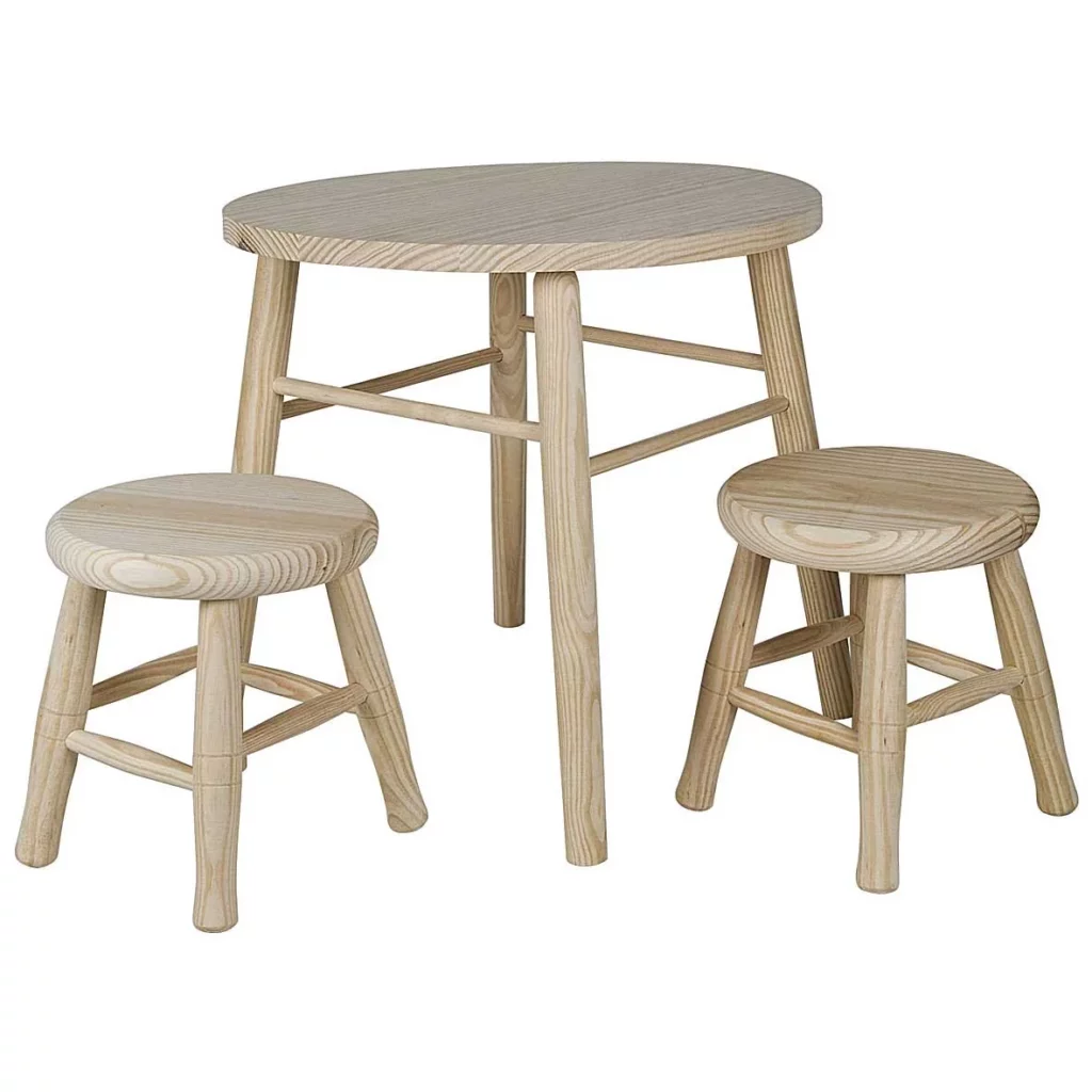 Conjunto Infantil de Madera · Aranaz