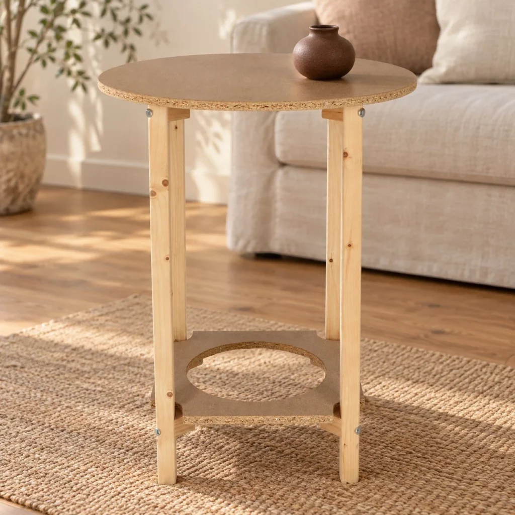 Mesa camilla redonda Gazte · Aranaz