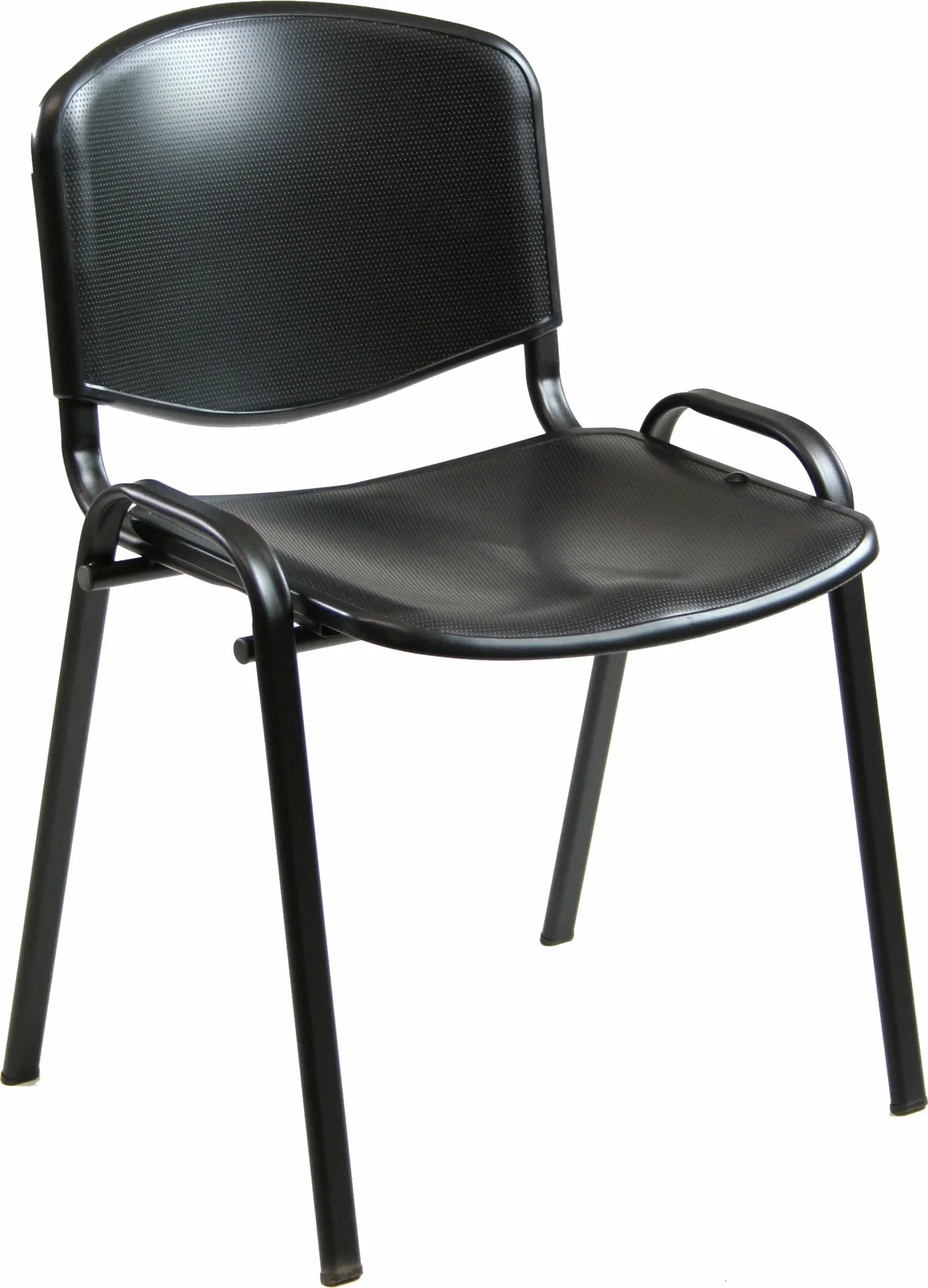 Silla confidente plástico Negra · Aranaz