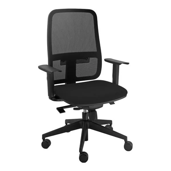 Silla oficina Blaze Negra · Aranaz