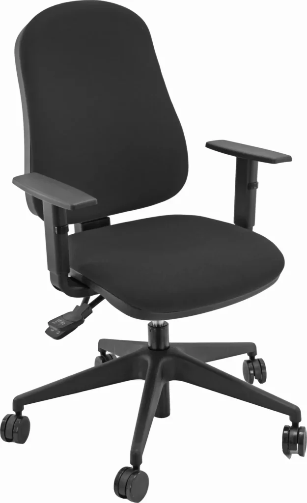 Silla oficina Simple SY Negra · Aranaz