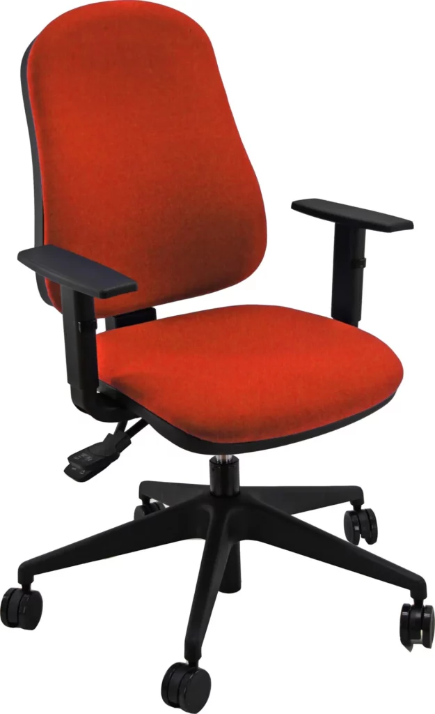 Silla oficina Simple SY Roja · Aranaz