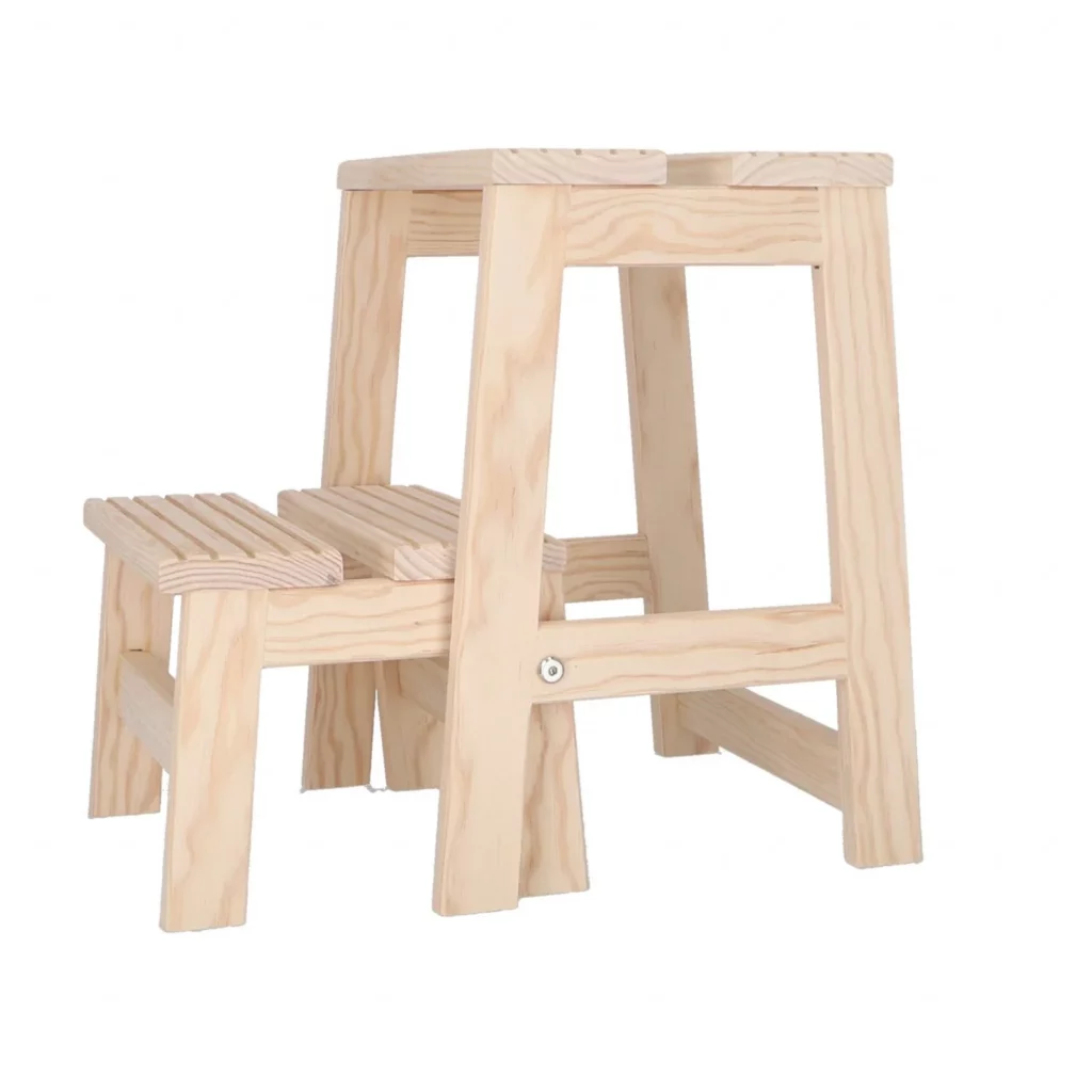 Taburete Escalera de Dos Peldaños · Aranaz