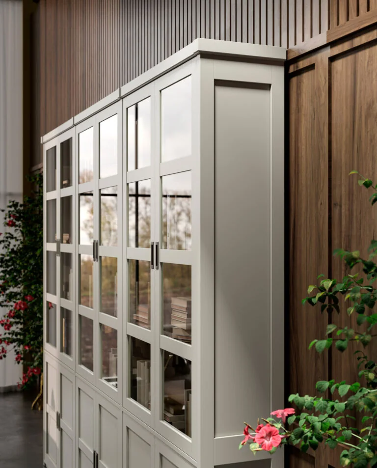 Estantería Modular costado madera | LIBROS 60/02 – COMEDORES · Grupo Seys