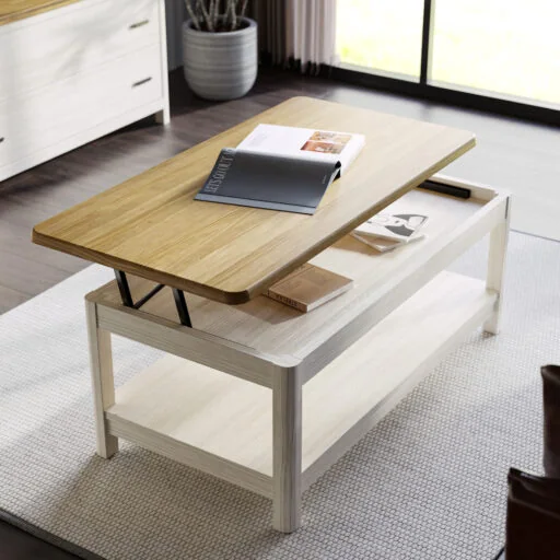 Mesa de centro elevable Cerdeña | CERDEÑA 91/01 – COMEDORES · Grupo Seys