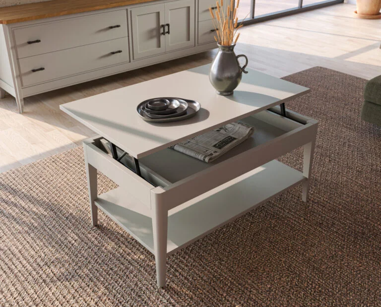 Mesa de centro elevable Mesina | GENOVA 83/04 – COMEDORES · Grupo Seys