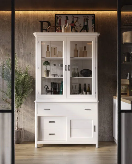 Vitrina 2 puertas Cerdeña | CERDEÑA 89/01 – COMEDORES · Grupo Seys
