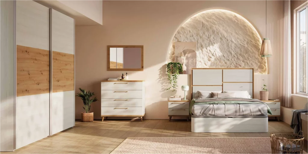 KRONOS5 Dormitorios · composición 801 · Muebles Ramis