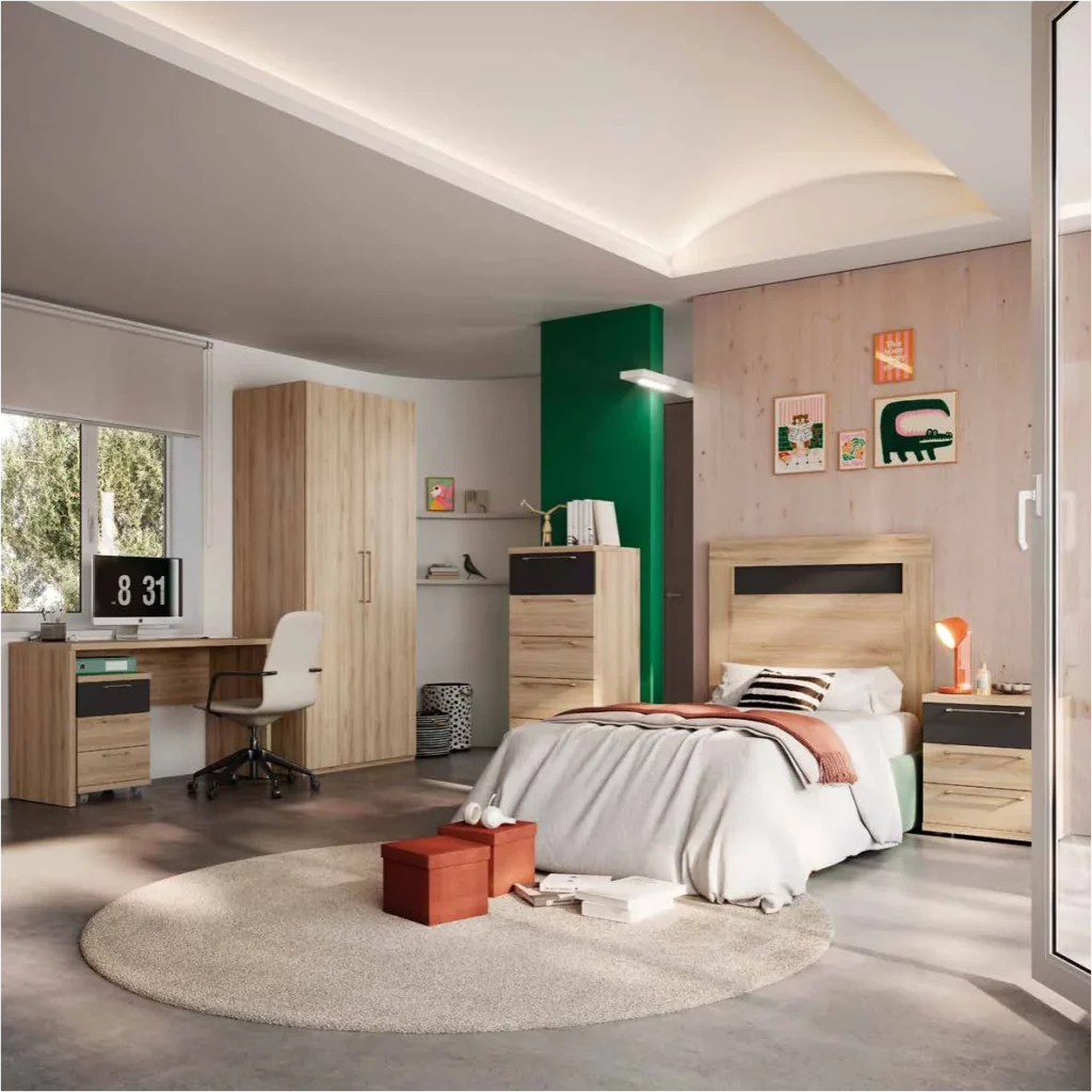 KRONOS5 Dormitorios · composición 821 · Muebles Ramis