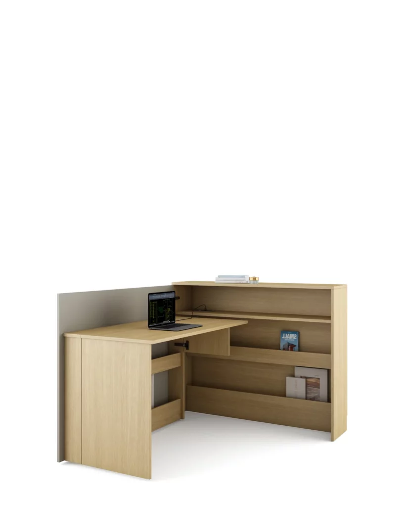 Escritorio - Elva Izquierdo - Plegable con Compartimentos Interiores · Muebles Torga