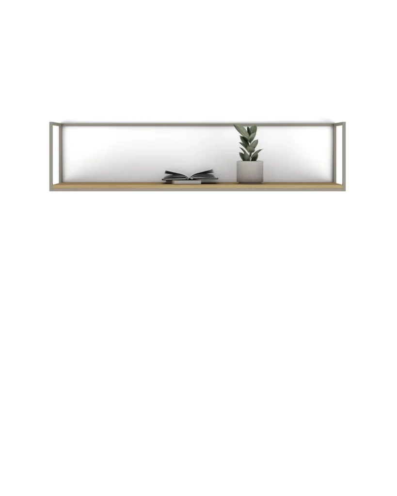 Estanteria - Gava - Metalica con Base de Madera · Muebles Torga