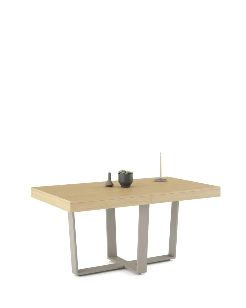 Mesa Comedor - Bera - Fija con Faldón de Madera · Muebles Torga