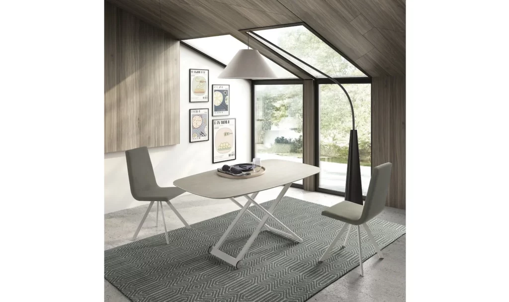 Mesa de centro elevable Clip y Clip Eléctrica · Ramiro Tarazona