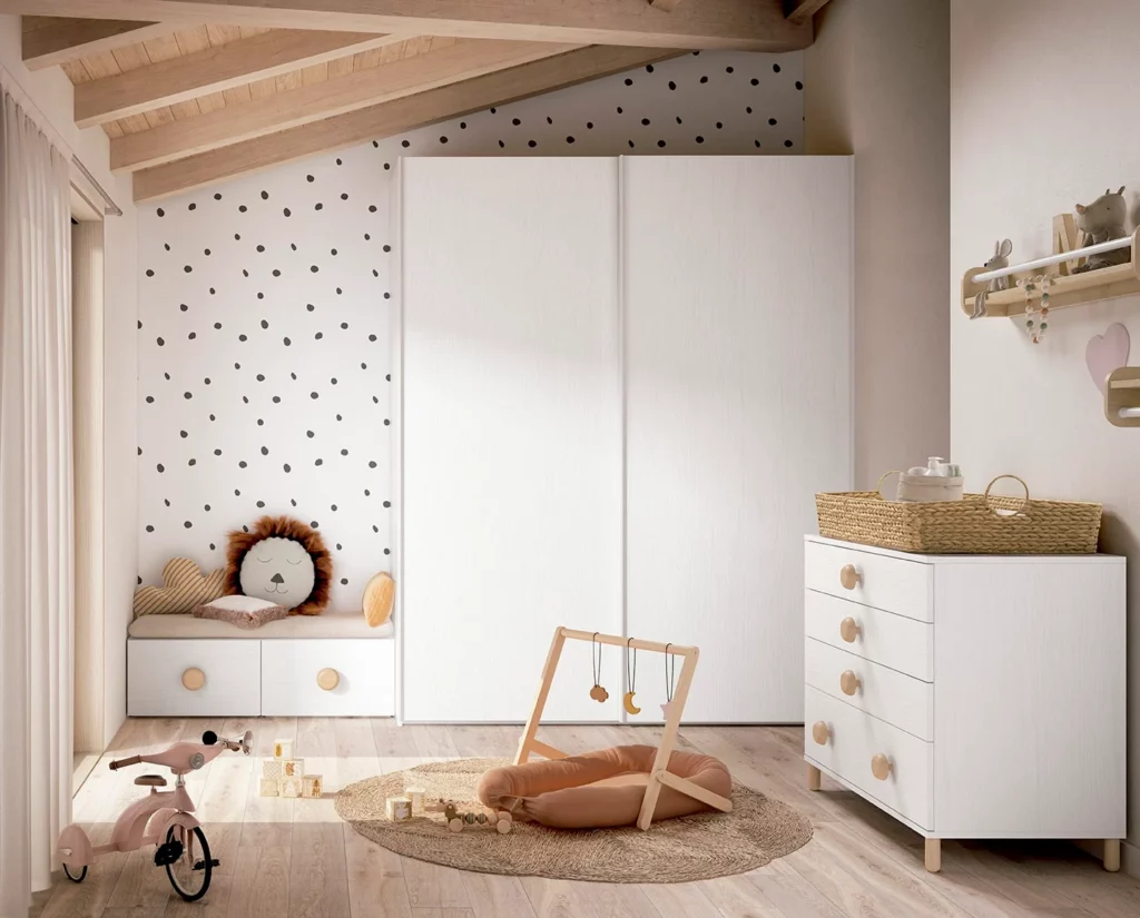 Armario de puertas correderas infantil · ROS