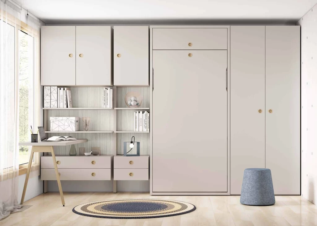 Cama abatible vertical 90×190 · ROS