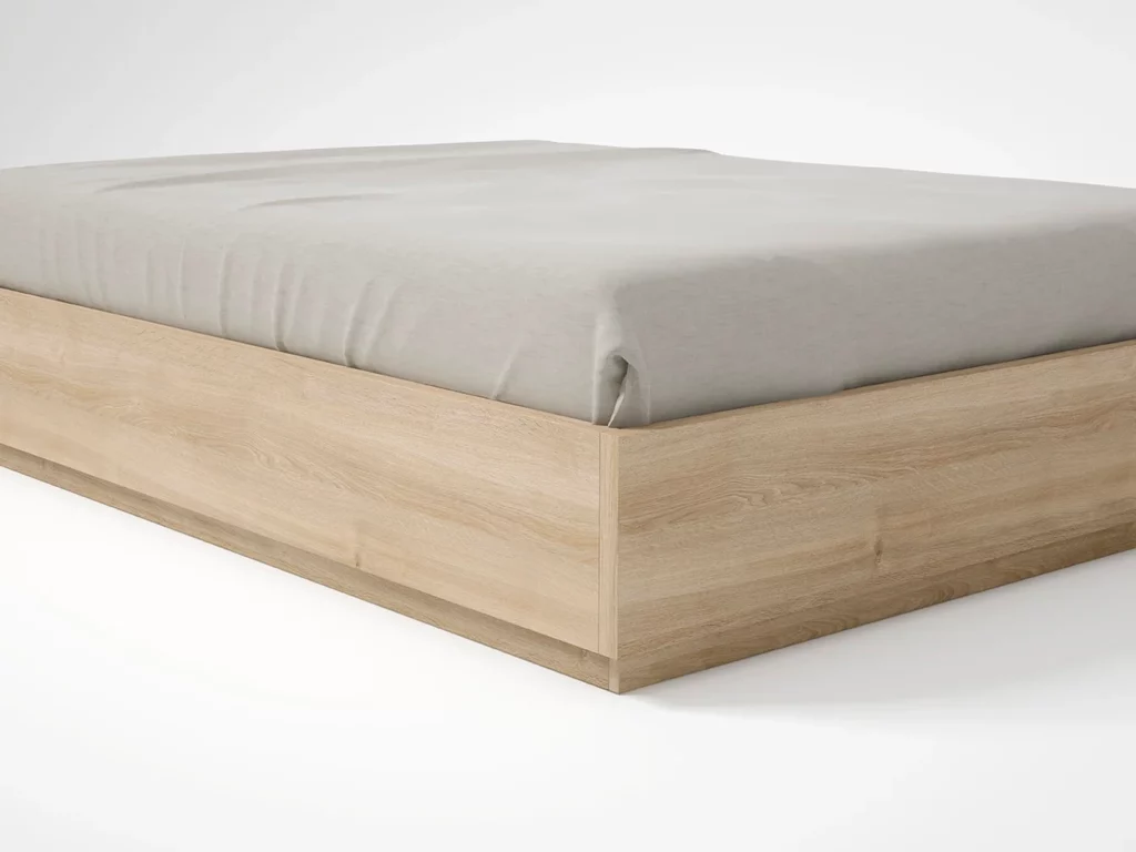Cama canapé con zócalo · ROS