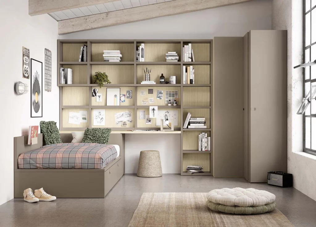 Cama twin – cama nido elevable · ROS