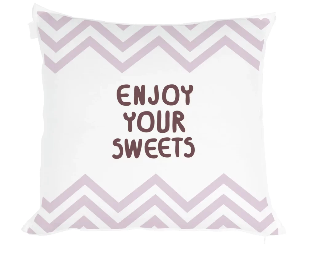 Cojín ENJOY YOUR SWEETS · ROS