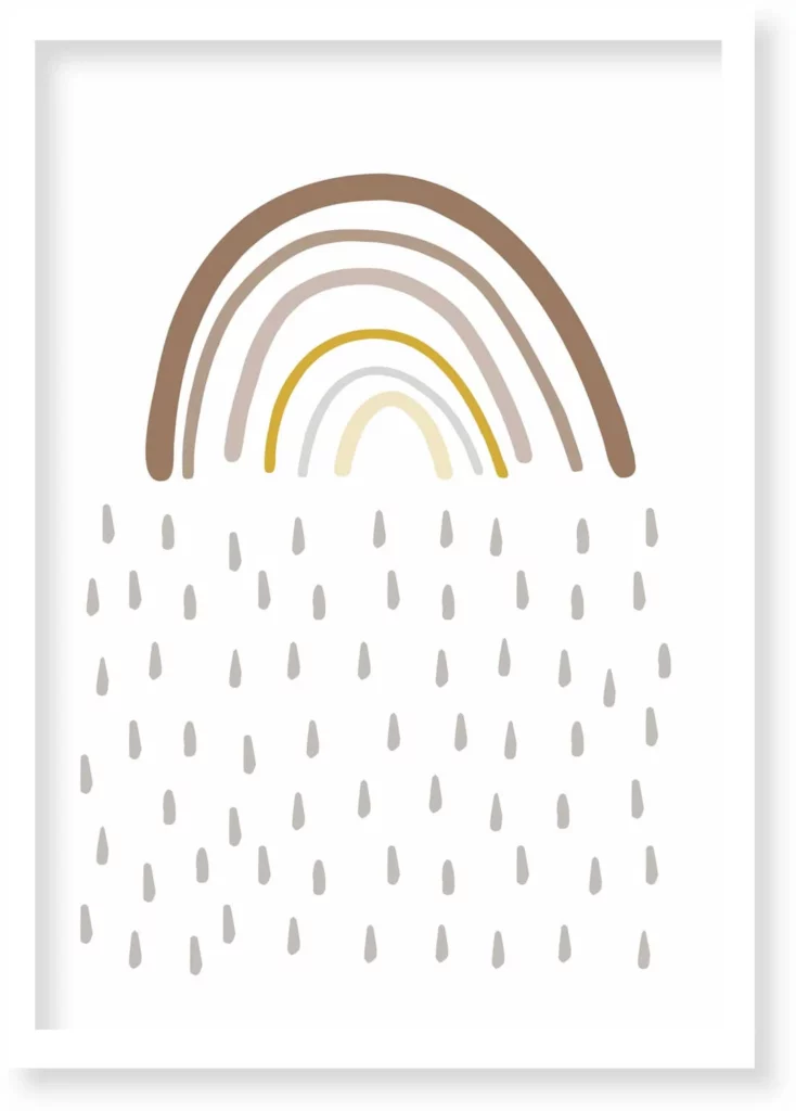 Cuadro Arco Iris · ROS