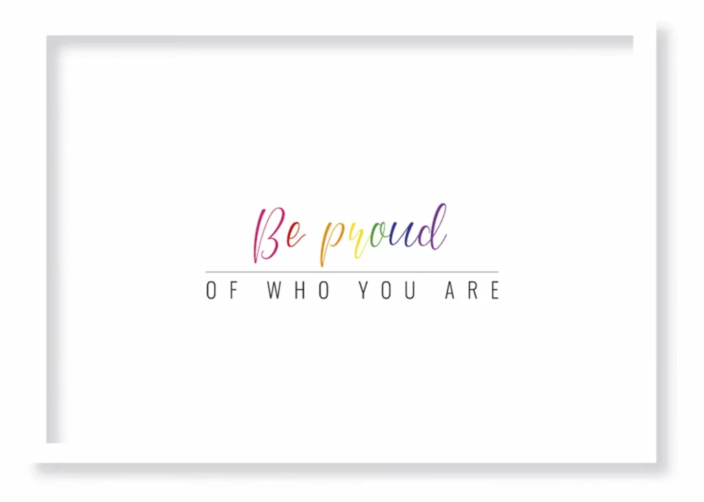 Cuadro Be Proud · ROS