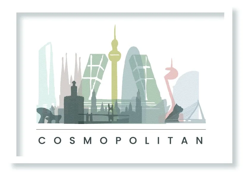 Cuadro Cosmopolitan · ROS