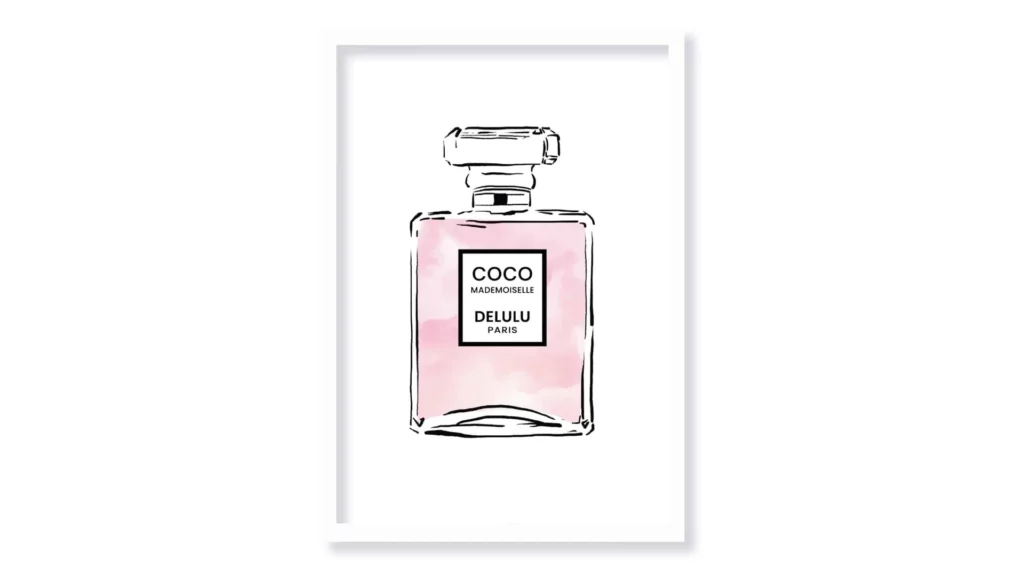 Cuadro delulu parfum · ROS
