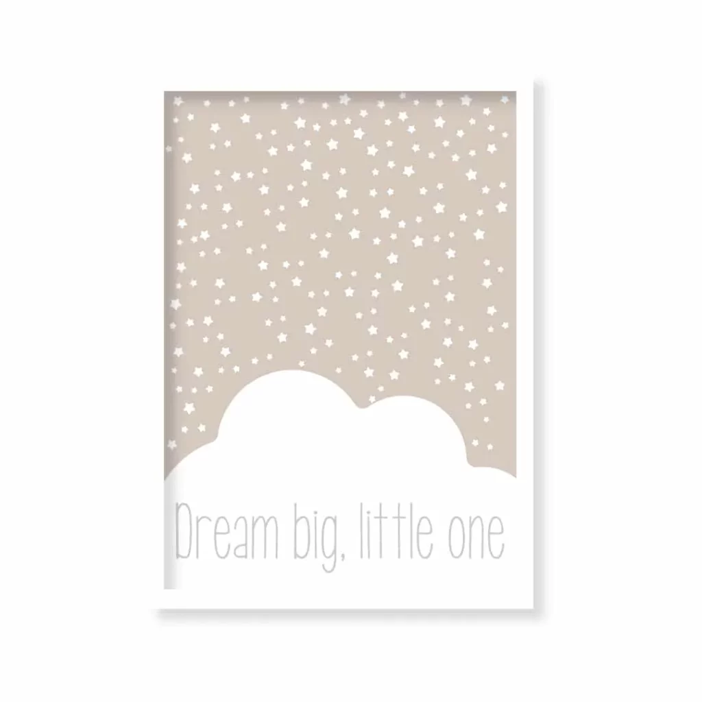 Cuadro Dream Big · ROS