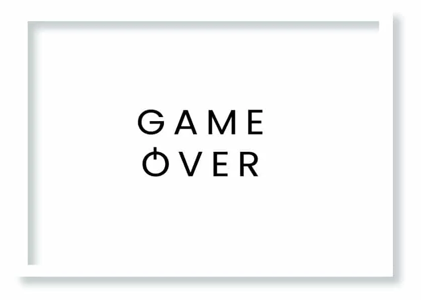 Cuadro Game Over · ROS