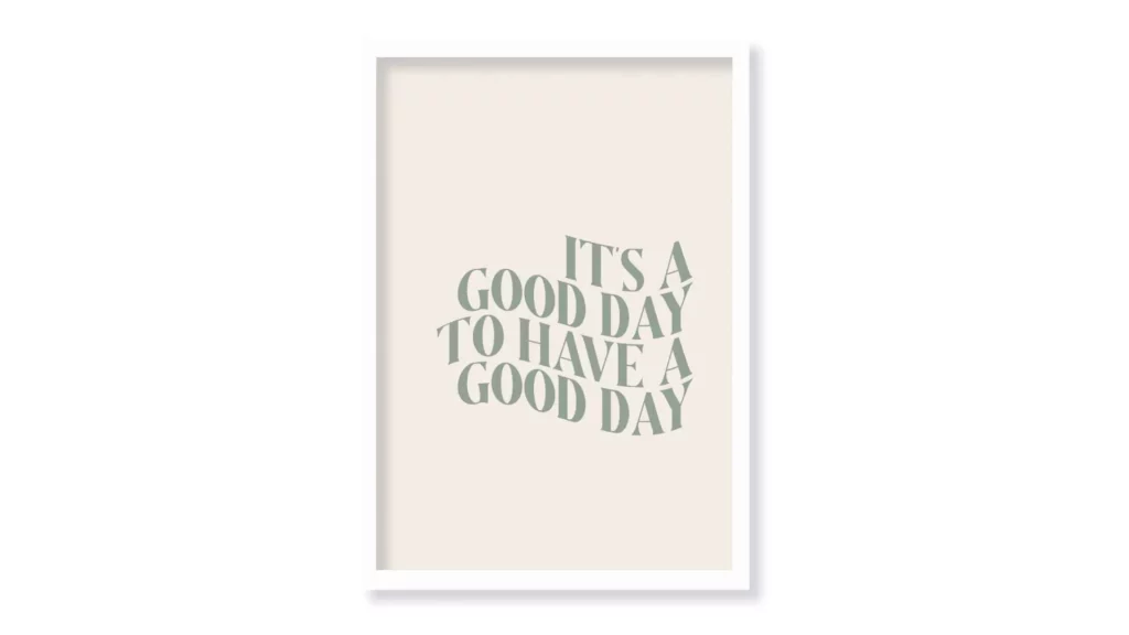 Cuadro Good Day · ROS