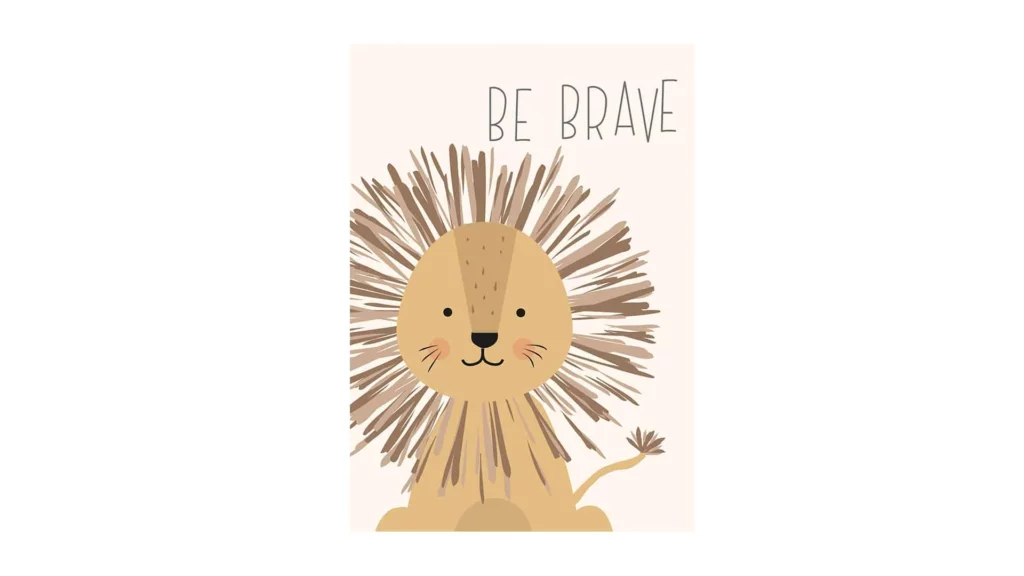 Cuadro Lion · ROS