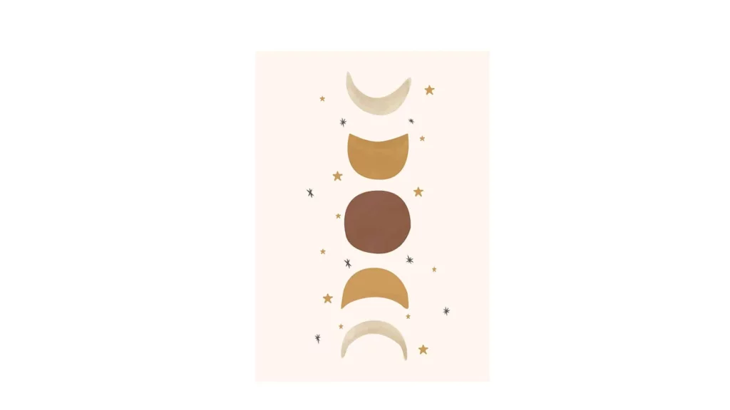 Cuadro MOON PHASES · ROS