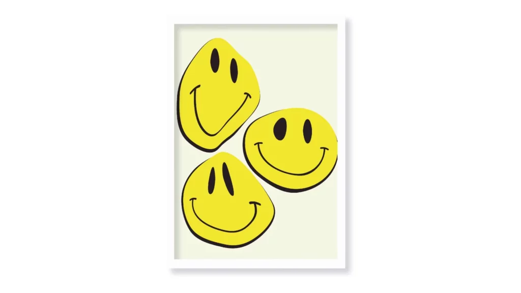 Cuadro Smile Three · ROS