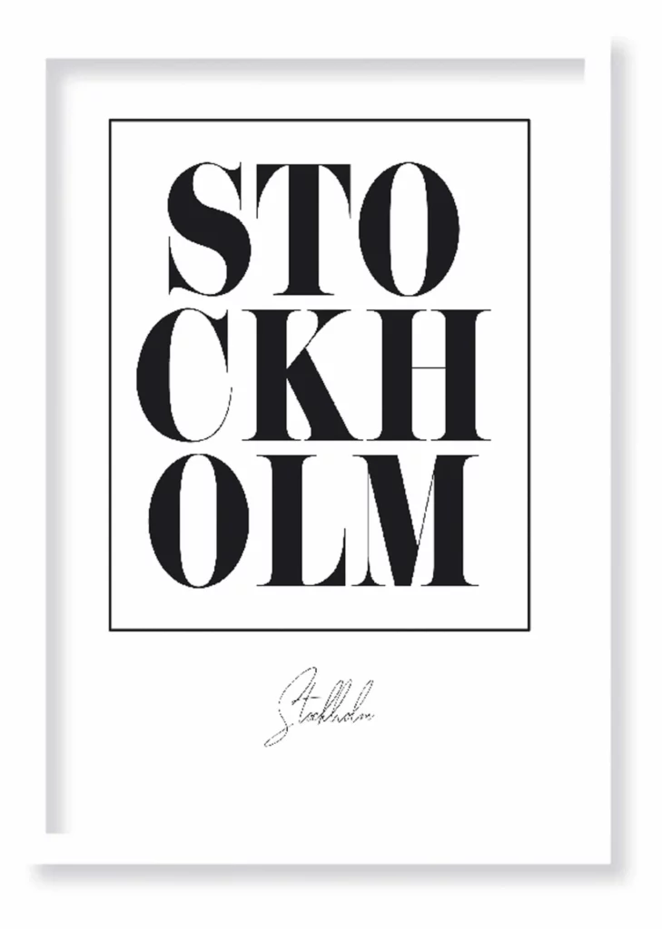Cuadro Stockholm · ROS