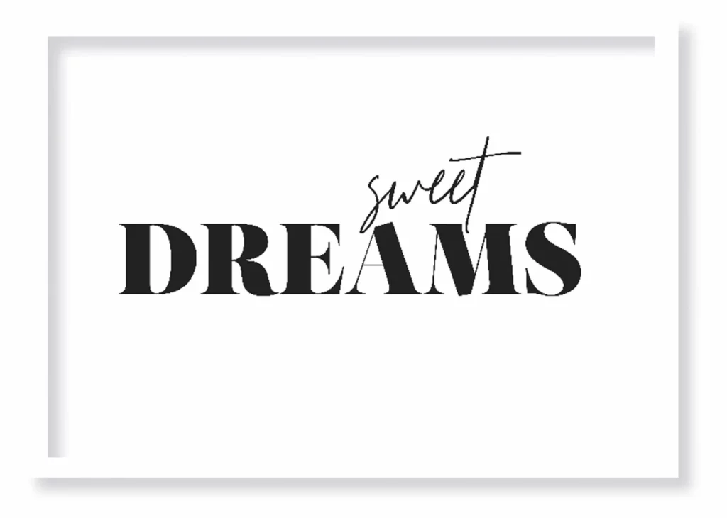 Cuadro sweet dreams · ROS