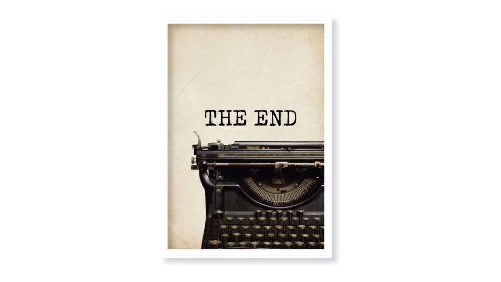 Cuadro The End · ROS