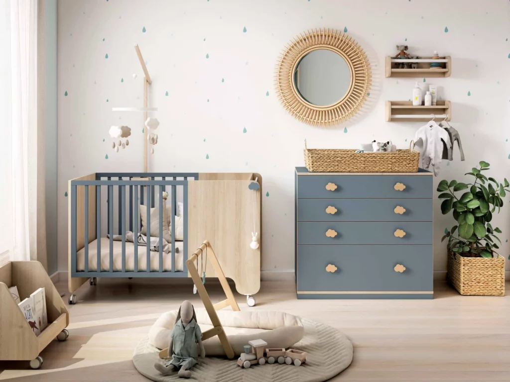 Cuna lacada soft · ROS