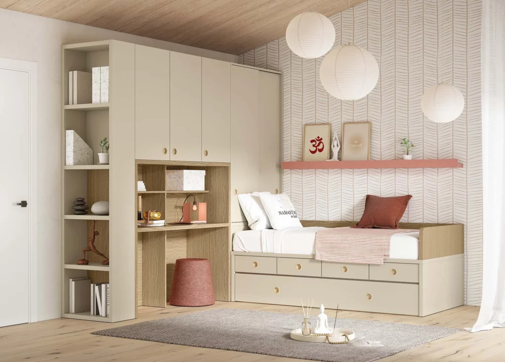 Habitación juvenil Zen · ROS