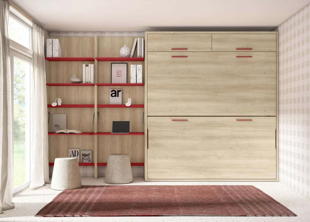 Litera abatible horizontal · ROS