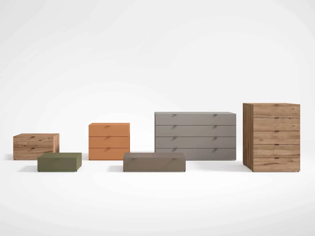 Mesitas y cómodas Cube · ROS