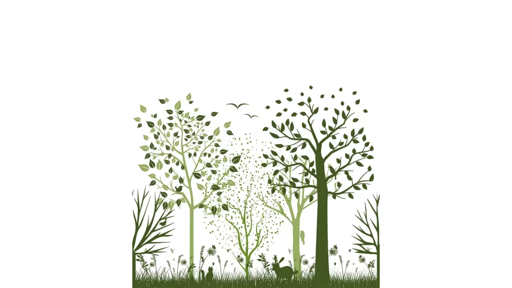 Mural decorativo GARDEN · ROS