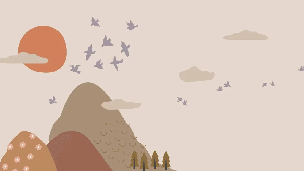 Mural decorativo Mountains · ROS