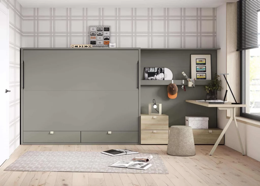 Nueva cama abatible con cajones · ROS