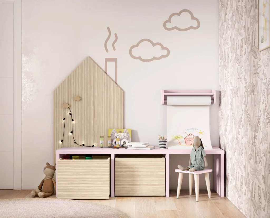 Panel en forma de casita · ROS