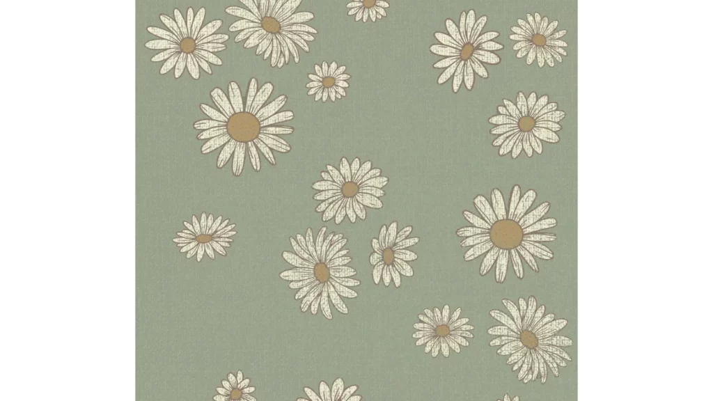 Papel pintado Margaritas · ROS