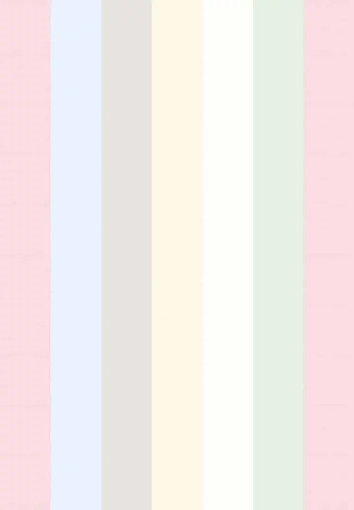 Papel pintado raya kawaii · ROS
