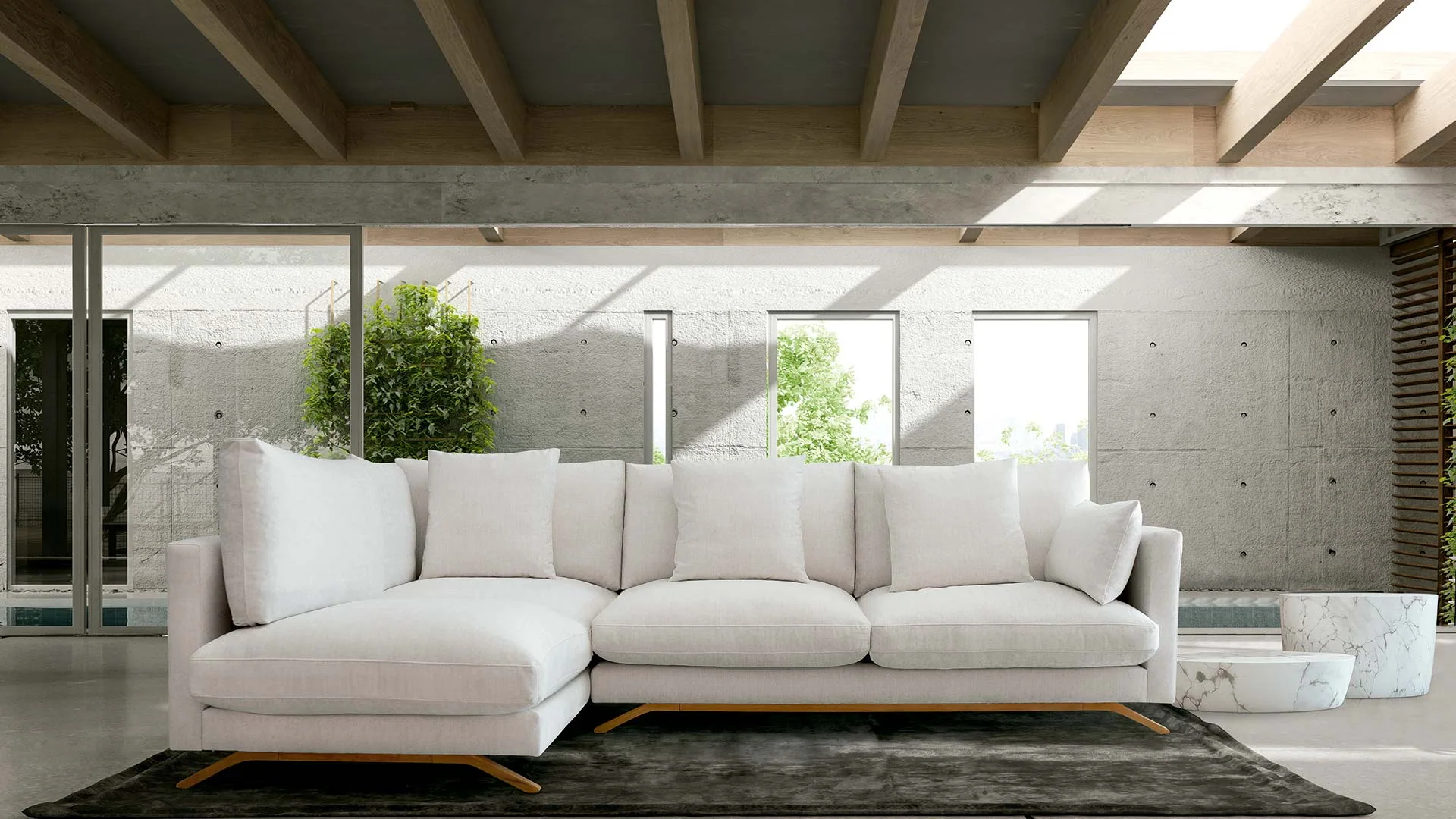 Loft sofá fijo · TA-Quatro Diseño